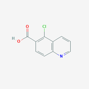 B2622956 5-Chloroquinoline-6-carboxylic acid CAS No. 945470-47-3