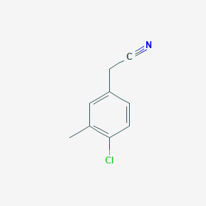 2-(4-Chloro-3-methylphenyl)acetonitrile