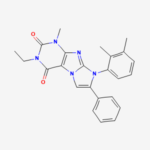 6-(2,3-Dimethylphenyl)-2-ethyl-4-methyl-7-phenylpurino[7,8-a]imidazole-1,3-dione