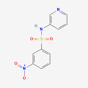 3-nitro-N-(pyridin-3-yl)benzenesulfonamide