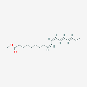 molecular formula C19H30O2 B026233 9,11,13,15-cis,trans,trans,cis-Octadecatetraenoic acid methyl ester CAS No. 26474-40-8