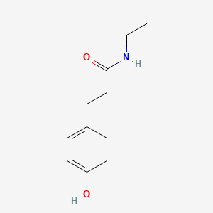 molecular formula C11H15NO2 B2623643 N-ethyl-3-(4-hydroxyphenyl)propanamide CAS No. 2225136-54-7