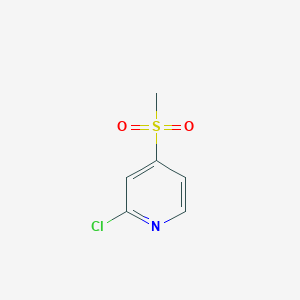 molecular formula C6H6ClNO2S B2623678 2-Chloro-4-methanesulfonylpyridine CAS No. 99903-03-4