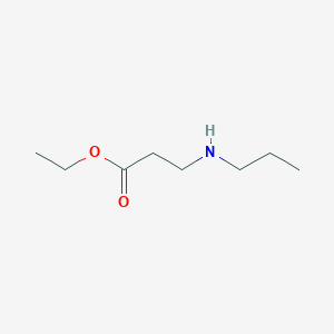 molecular formula C8H17NO2 B2623797 Ethyl 3-(propylamino)propanoate CAS No. 3186-43-4