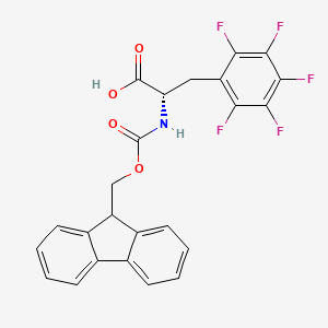 molecular formula C24H16F5NO4 B2623838 Fmoc-Phe(F5)-OH CAS No. 198545-85-6; 205526-32-5