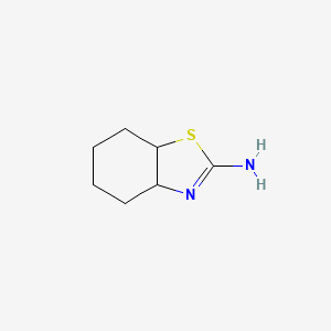 molecular formula C7H12N2S B2623982 3A,4,5,6,7,7A-Hexahydro-1,3-benzothiazol-2-amine CAS No. 84147-08-0