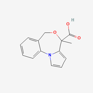 4-methyl-4H,6H-pyrrolo[1,2-a][4,1]benzoxazepine-4-carboxylic acid