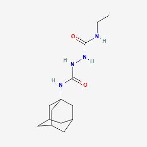 1-(1-Adamantyl)-3-(ethylcarbamoylamino)urea