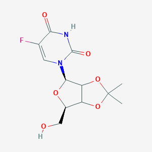 molecular formula C₁₂H₁₅FN₂O₆ B026243 2',3'-O-Isopropylidene-5-fluorouridine CAS No. 2797-17-3