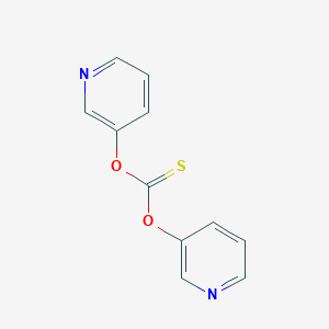 molecular formula C11H8N2O2S B2624455 Bis(pyridin-3-yloxy)methanethione CAS No. 2126177-16-8
