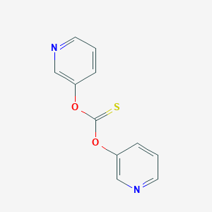 molecular formula C11H8N2O2S B2624455 O,O-Di(pyridin-3-yl) carbonothioate CAS No. 2126177-16-8
