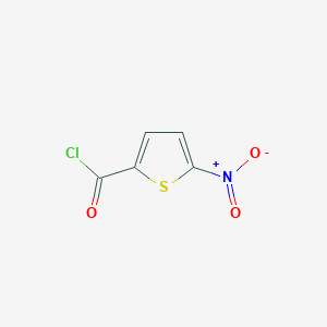 molecular formula C5H2ClNO3S B026246 5-Nitrothiophene-2-carbonyl chloride CAS No. 39978-57-9