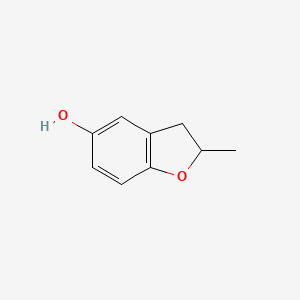 molecular formula C9H10O2 B2624634 2-Methyl-2,3-dihydro-1-benzofuran-5-ol CAS No. 111580-01-9