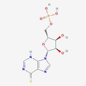 molecular formula C10H13N4O7PS B026249 Thioinosine monophosphate CAS No. 53-83-8