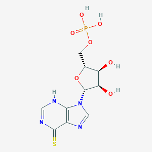 molecular formula C10H13N4O7PS B026249 Thioinosinic acid CAS No. 53-83-8