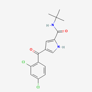N-tert-butyl-4-(2,4-dichlorobenzoyl)-1H-pyrrole-2-carboxamide