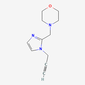 4-{[1-(prop-2-yn-1-yl)-1H-imidazol-2-yl]methyl}morpholine