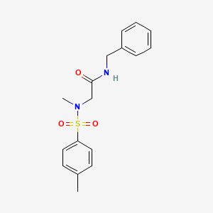 N-benzyl-2-[methyl-(4-methylphenyl)sulfonylamino]acetamide