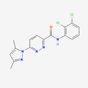 N-(2,3-dichlorophenyl)-6-(3,5-dimethyl-1H-pyrazol-1-yl)pyridazine-3-carboxamide
