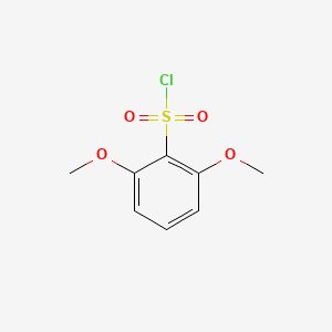 molecular formula C8H9ClO4S B2625153 2,6-Dimethoxybenzenesulfonyl chloride CAS No. 145980-89-8