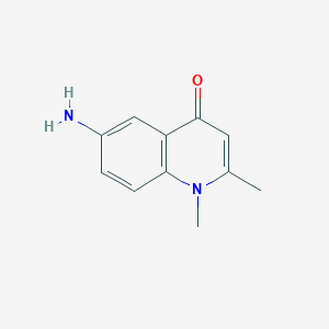 6-amino-1,2-dimethylquinolin-4(1H)-one