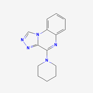 4-Piperidin-1-yl-[1,2,4]triazolo[4,3-a]quinoxaline