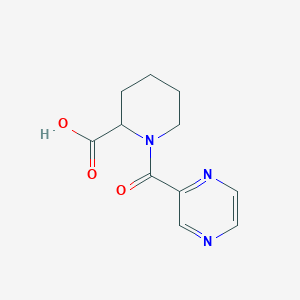 1-(Pyrazine-2-carbonyl)piperidine-2-carboxylic acid