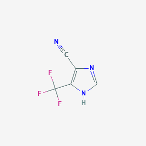 4-(trifluoromethyl)-1H-imidazole-5-carbonitrile
