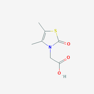 2-(4,5-Dimethyl-2-oxo-2,3-dihydro-1,3-thiazol-3-yl)acetic acid