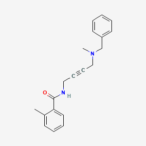 N-(4-(benzyl(methyl)amino)but-2-yn-1-yl)-2-methylbenzamide