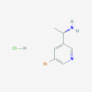 (S)-1-(5-Bromopyridin-3-yl)ethanamine hydrochloride