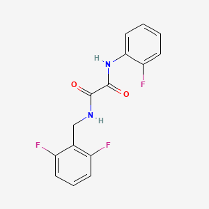 N1-(2,6-difluorobenzyl)-N2-(2-fluorophenyl)oxalamide