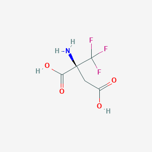 molecular formula C5H6F3NO4 B2625508 2-Trifluoromethylaspartic acid CAS No. 686318-88-7