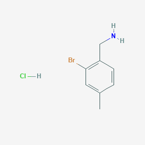 (2-Bromo-4-methylphenyl)methanamine hydrochloride