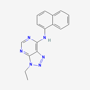 3-ethyl-N-naphthalen-1-yltriazolo[4,5-d]pyrimidin-7-amine