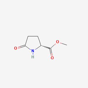 molecular formula C6H9NO3 B2625669 (R)-Methyl 5-oxopyrrolidine-2-carboxylate CAS No. 4931-66-2; 64700-65-8