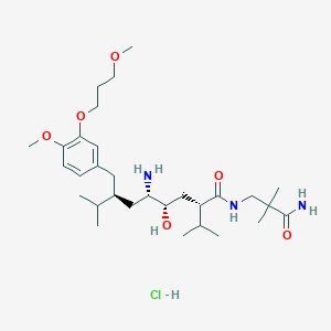 molecular formula C30H54ClN3O6 B026259 Aliskiren hydrochloride CAS No. 173399-03-6