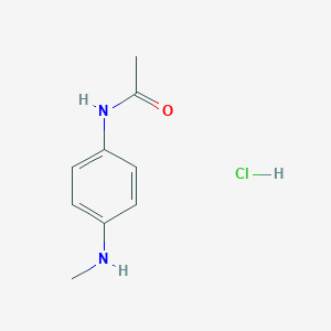 molecular formula C9H13ClN2O B2626004 N-(4-(Methylamino)phenyl)acetamide hydrochloride CAS No. 2444899-91-4