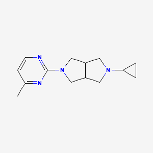 2-Cyclopropyl-5-(4-methylpyrimidin-2-yl)octahydropyrrolo[3,4-c]pyrrole