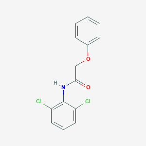 molecular formula C14H11Cl2NO2 B262613 N-(2,6-dichlorophenyl)-2-phenoxyacetamide 