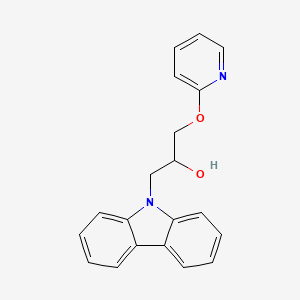 1-(9H-carbazol-9-yl)-3-(2-pyridinyloxy)-2-propanol