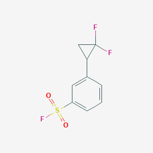 3-(2,2-Difluorocyclopropyl)benzenesulfonyl fluoride