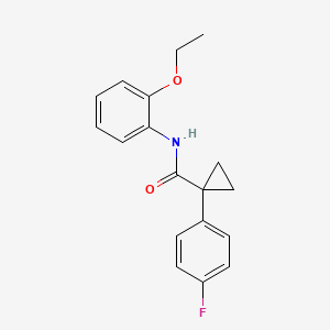 N-(2-ethoxyphenyl)-1-(4-fluorophenyl)cyclopropanecarboxamide