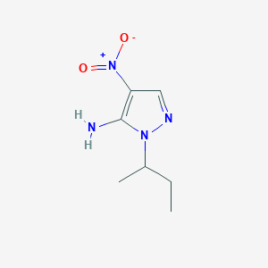 1-sec-Butyl-4-nitro-1H-pyrazol-5-amine