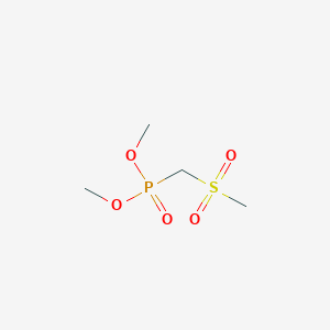 molecular formula C4H11O5PS B2626179 Dimethyl (methanesulfonylmethyl)phosphonate CAS No. 25508-33-2