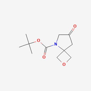 Tert-butyl 7-oxo-2-oxa-5-azaspiro[3.4]octane-5-carboxylate