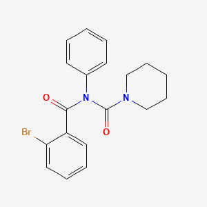 N-(2-bromobenzoyl)-N-phenylpiperidine-1-carboxamide