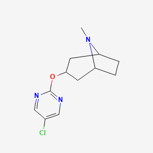 3-[(5-Chloropyrimidin-2-yl)oxy]-8-methyl-8-azabicyclo[3.2.1]octane