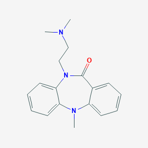 molecular formula C18H21N3O B026263 Dibenzepin CAS No. 4498-32-2