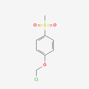 1-(Chloromethoxy)-4-methylsulfonylbenzene
